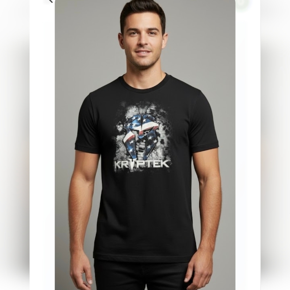 KRYPTEK HELMET STARS SHIRT Man's Size S